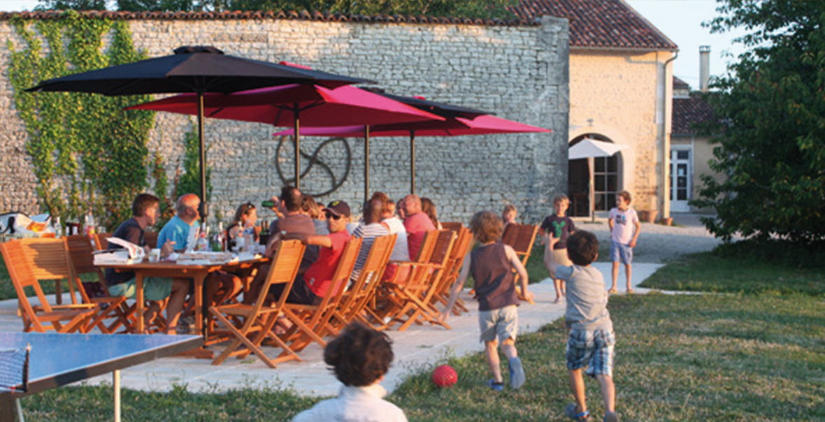 Diners champêtres et conviviaux