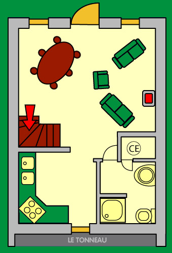 Plan des cagouilles etage