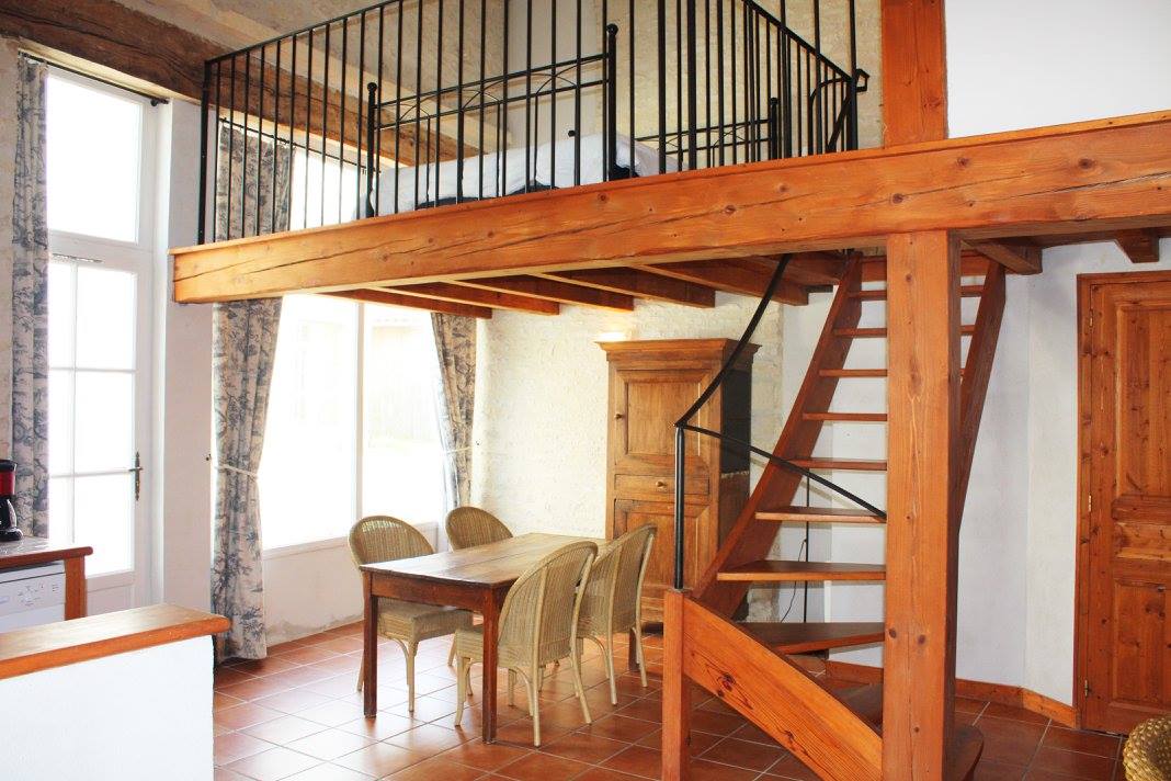 Chambre en mezzanine