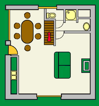 Plan des cognac etage