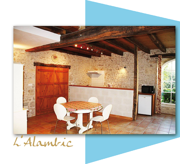 L'Alambic, cottage 4 personnes