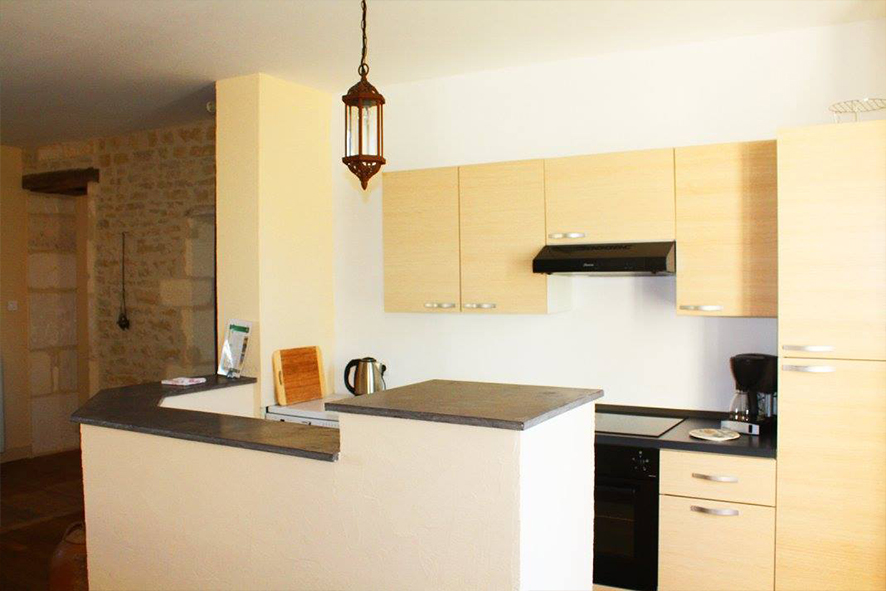 Cuisine ouverte et conviviale