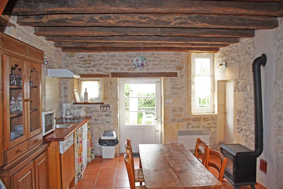 Poele à bois et charme ancien