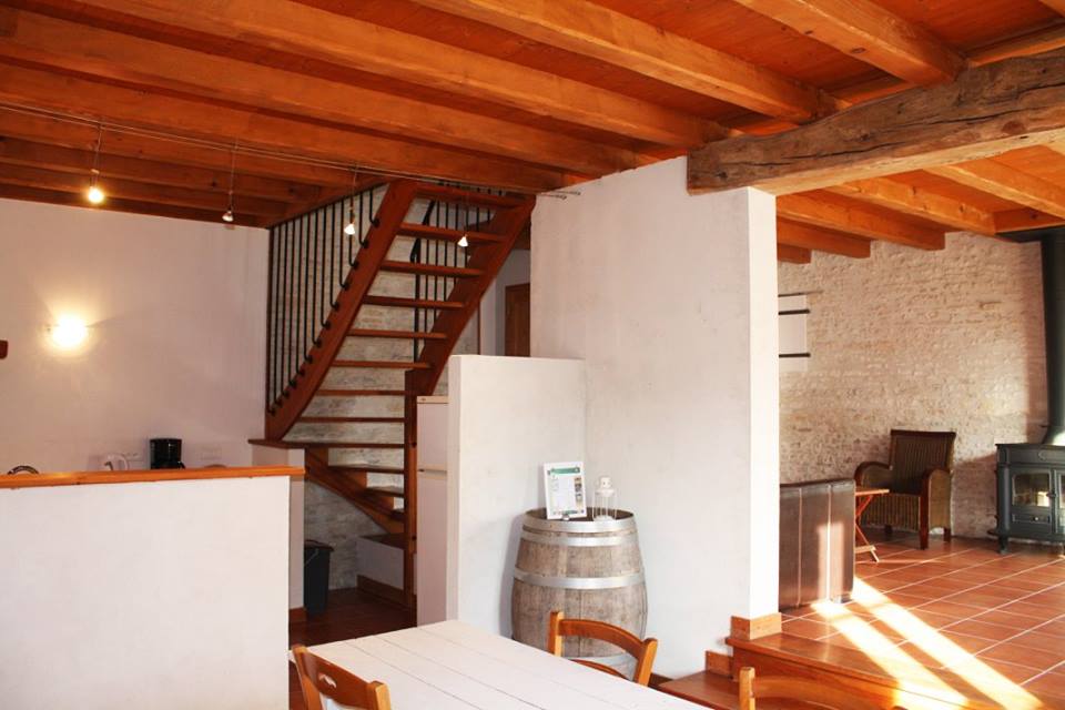 Salon et cuisine ouverte