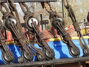 Vieux navires à Rochefort